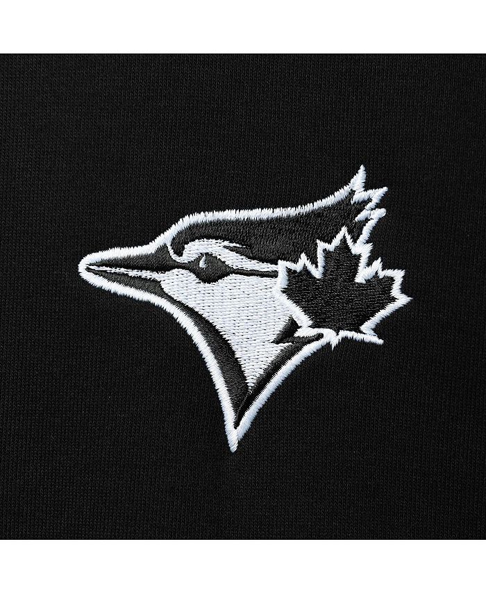 LevelWear Men's Black Toronto Blue Jays Recruit Short Sleeve FullZip