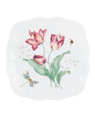 Butterfly Meadow Square 18 Pc. Dinnerware Set, Service for 6, Exclusively at Macy’s