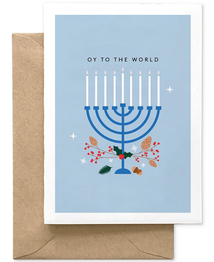 Spaghetti & Meatballs Oy to the World Greeting Card Macy's