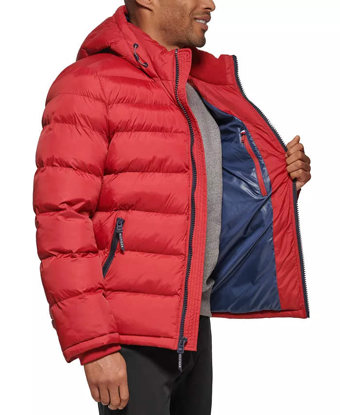Men's Quilted Puffer Jacket - thumbnail 9