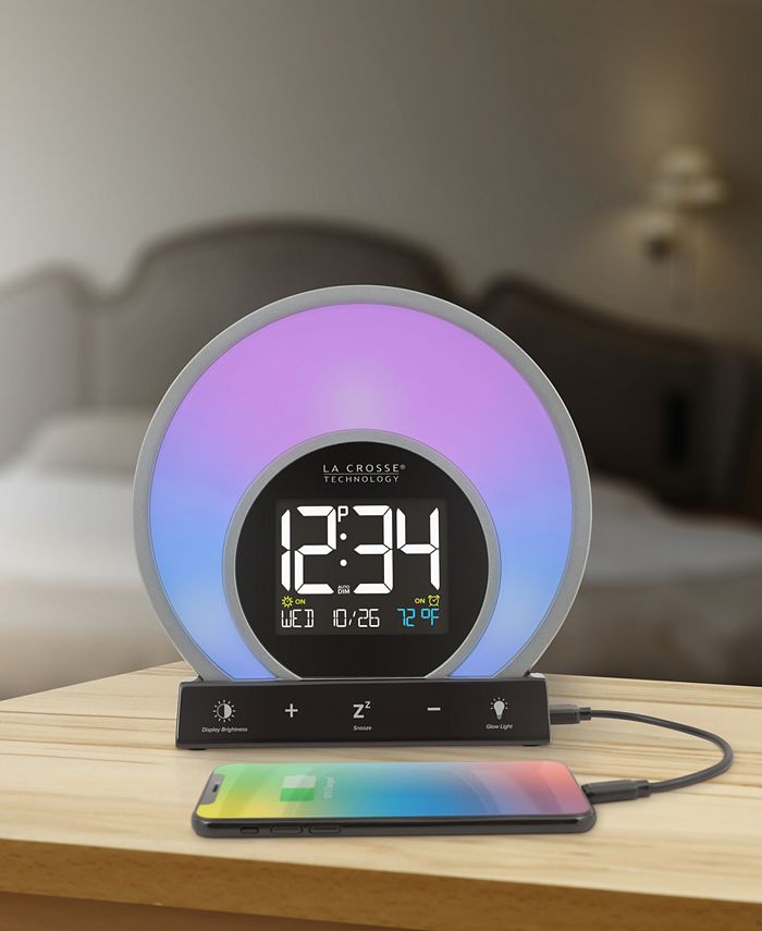 La Crosse Technology W74146Int Digital Soluna Sunrise Sunset Light