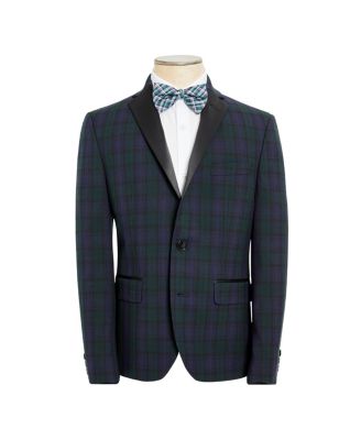 Ralph Lauren Big Boy's Classic Fit  Camouflage Sport Coat Blue Size 14 R