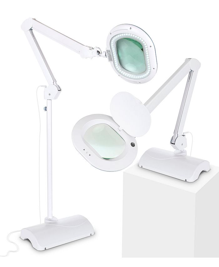 Brightech Lightview Pro LED 2in1 Magnifier Floor & Desk Lamp Combo