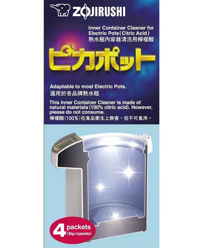 Zojirushi CwPzc30Fc Super Boiler With 4 Packs Of Descaling Agent