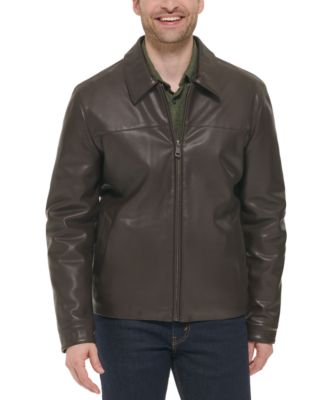 Cole haan signature hot sale faux leather jacket