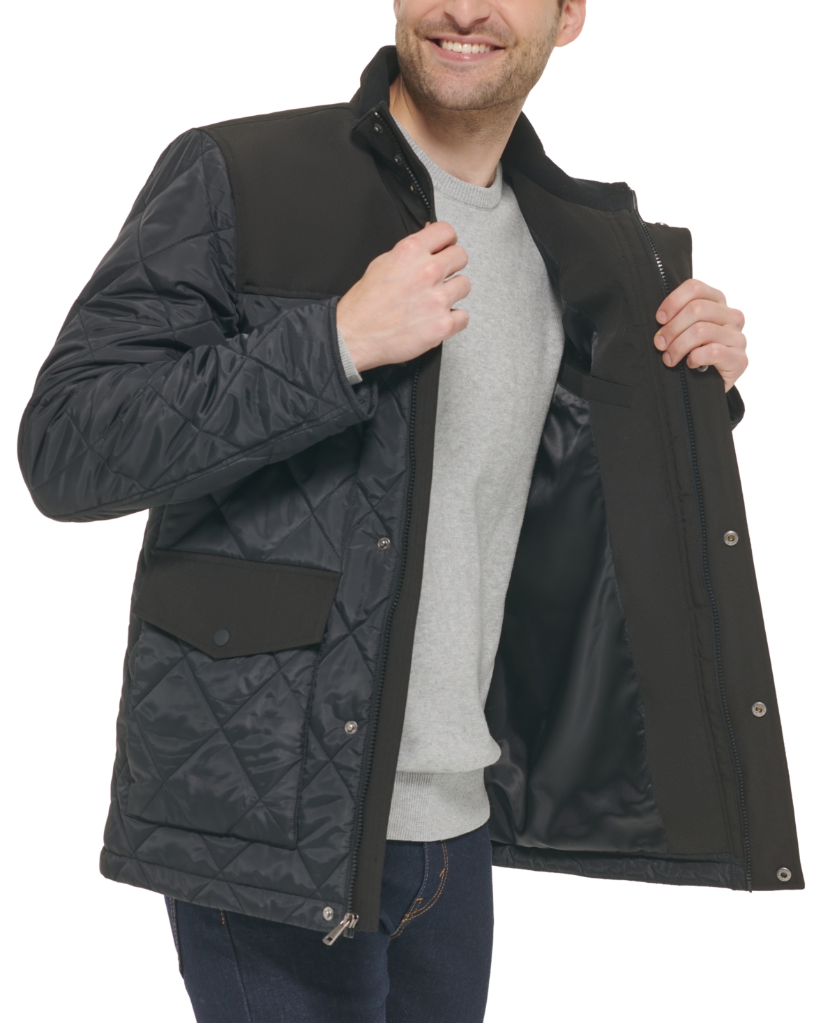 Cole Haan Men's Quilted Barn Jacket
