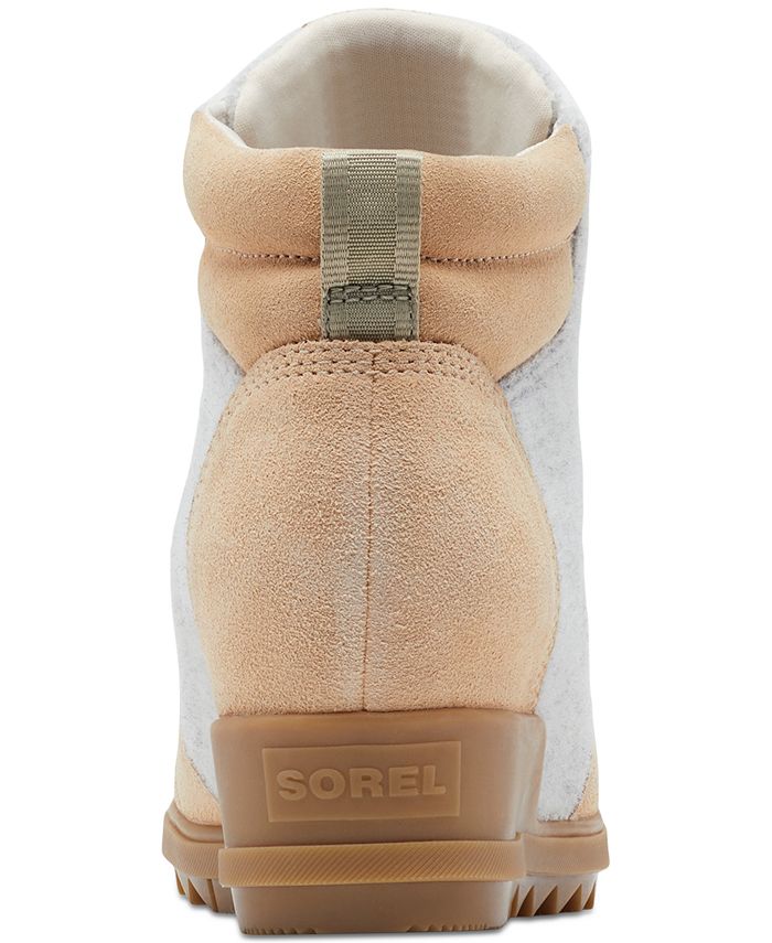 Sorel Women's Evie LaceUp Wedge Ankle Booties Macy's