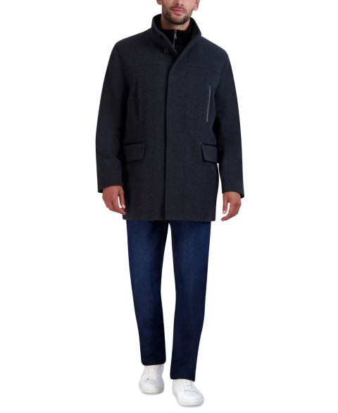 Мужские куртки Cole Haan Men's Heavy Plush Car Coat