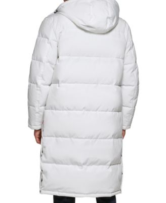 Men's Quilted Extra Long Parka Jacket