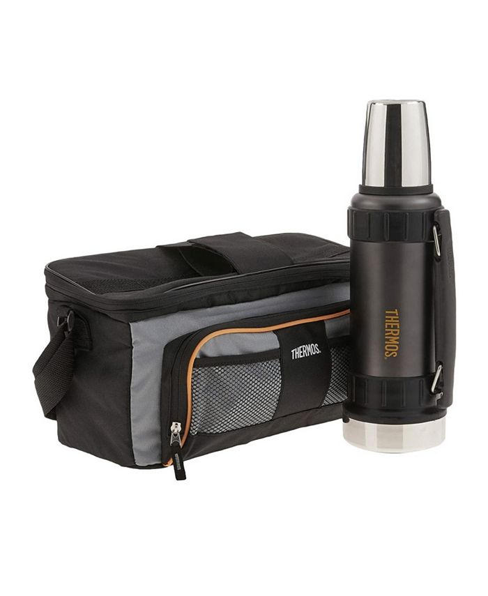 Thermos Lunch Lugger Cooler And Beverage Bottle Combination Set With Food Jar Macy's