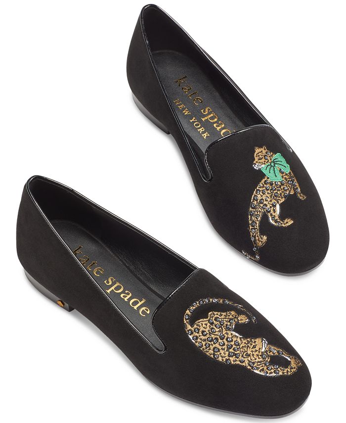 Kate spade leopard new arrivals loafers