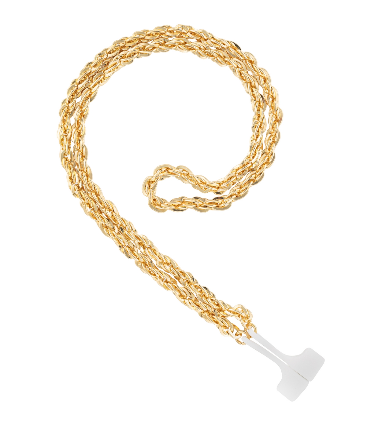 Women's Gold-Tone Alloy Chain Compatible with Apple AirPods and AirPods Pro - Gold-Tone