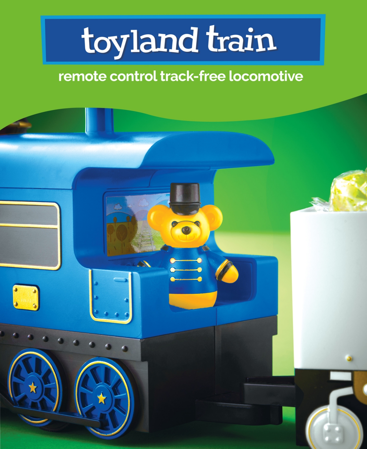 Shop Geoffrey's Toy Box Rc Toyland Train With Lights And Sounds Set, Created For Macy's In Red