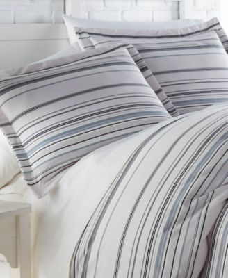 Stripe 3-Pc. Comforter Set, Full/Queen