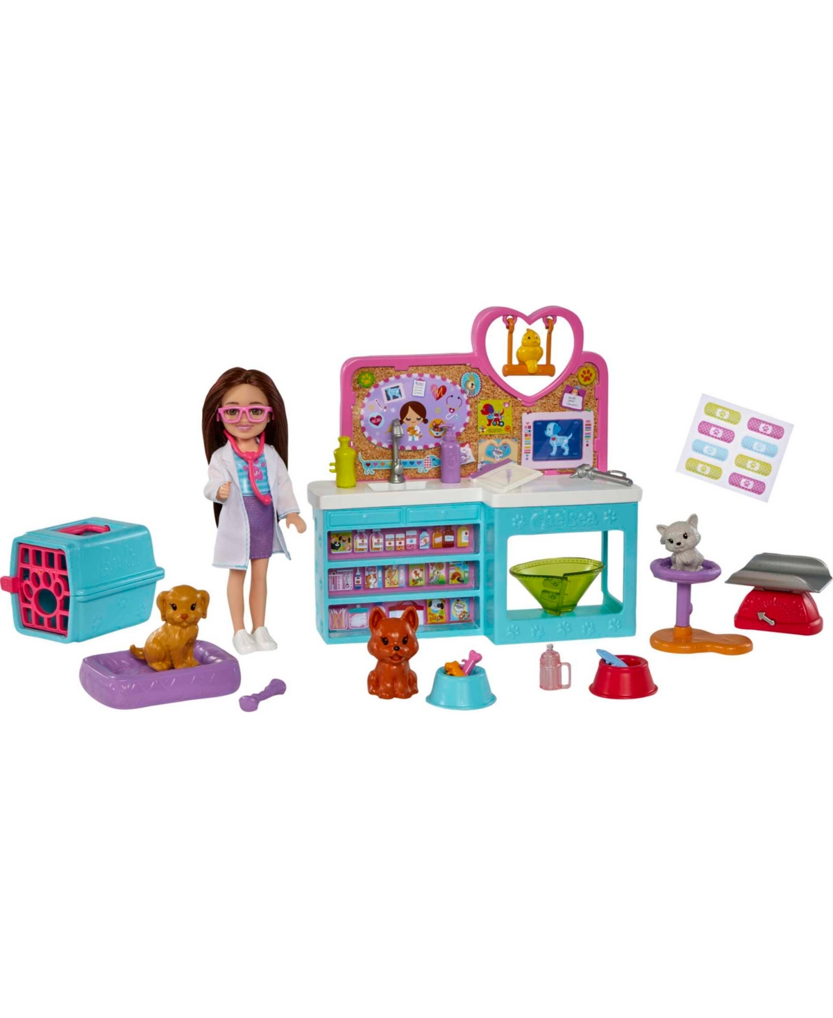 Barbie Kids' Chelsea Doll And Playset In Multi