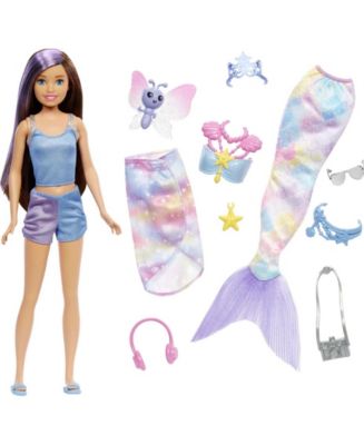 Barbie Mermaid Power Skipper Doll, Fashions and Accessories - Macy's