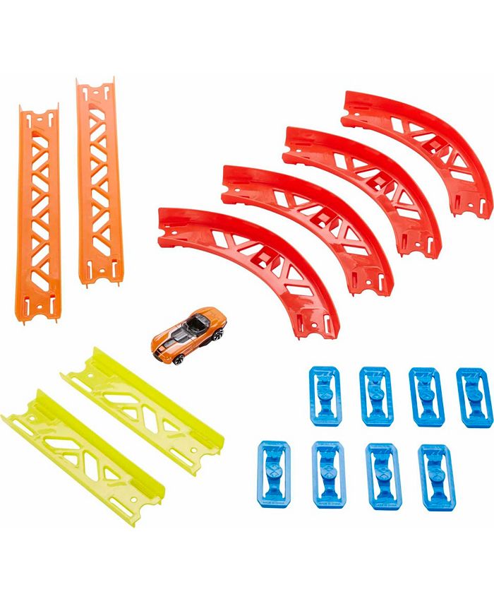Hot Wheels Track Builder Unlimited 4' Straight Track RED