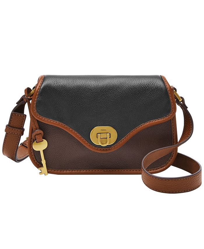 Fossil® • Heritage Flap Crossbody - Multi & Brown main image 1