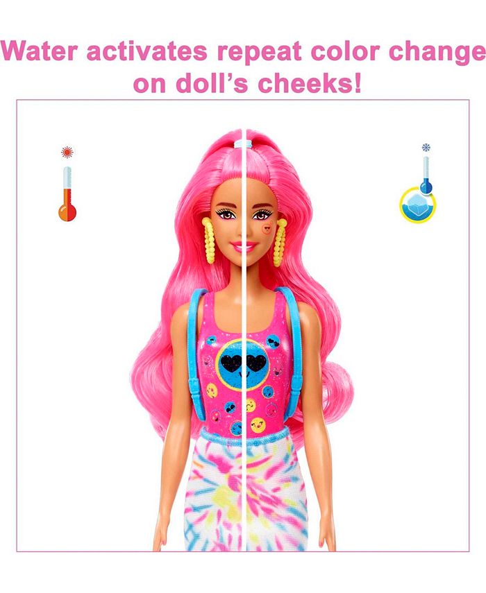 Barbie Color Reveal Neon Tie Dye Series Doll Macy's