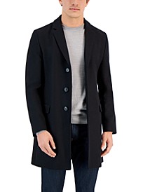 Boss Men's Migor Slim-Fit Solid Wool Overcoat