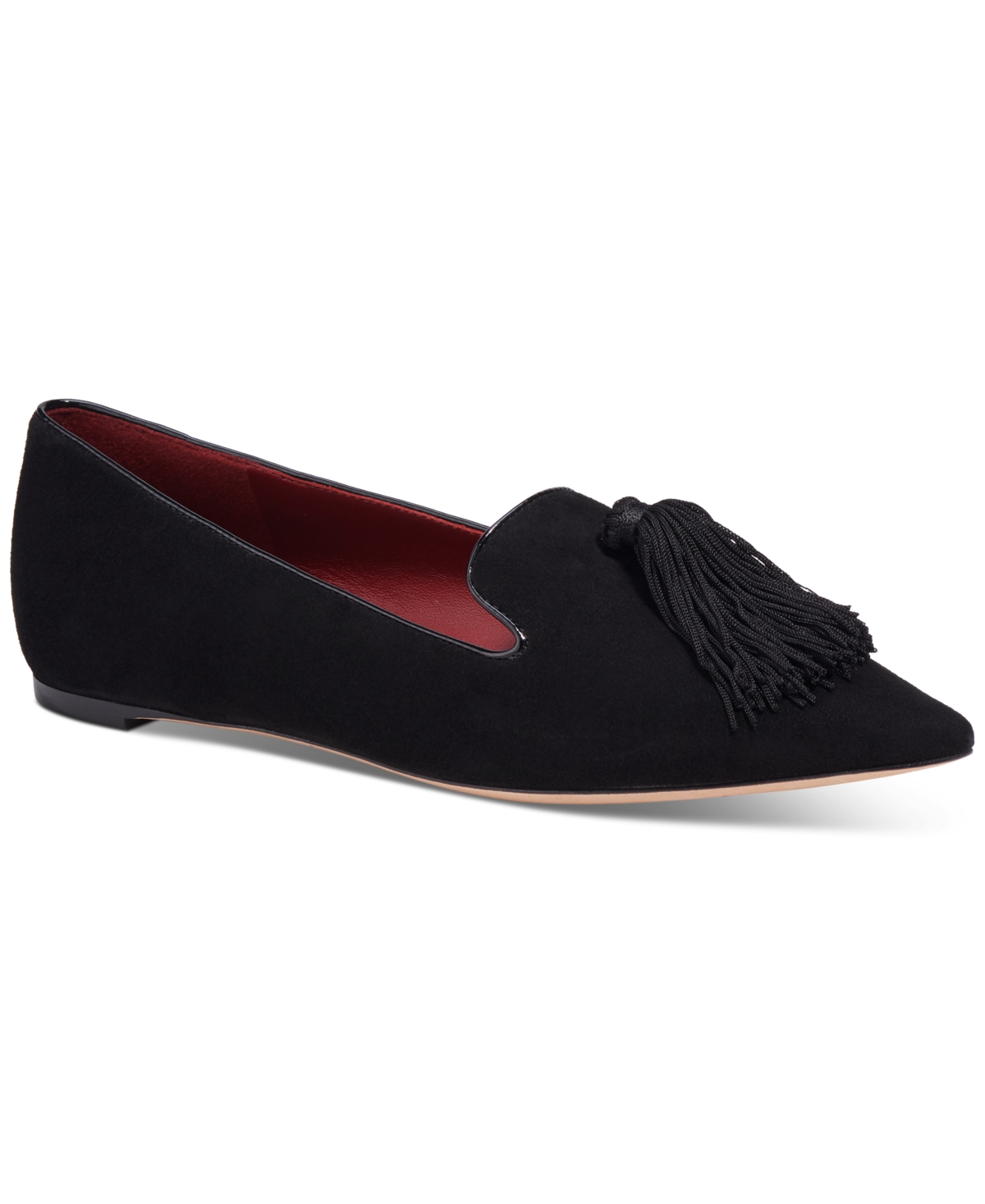 Kate Spade Tassel-detail Ballerina Shoes In Black