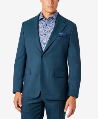 3 piece blue suit wedding