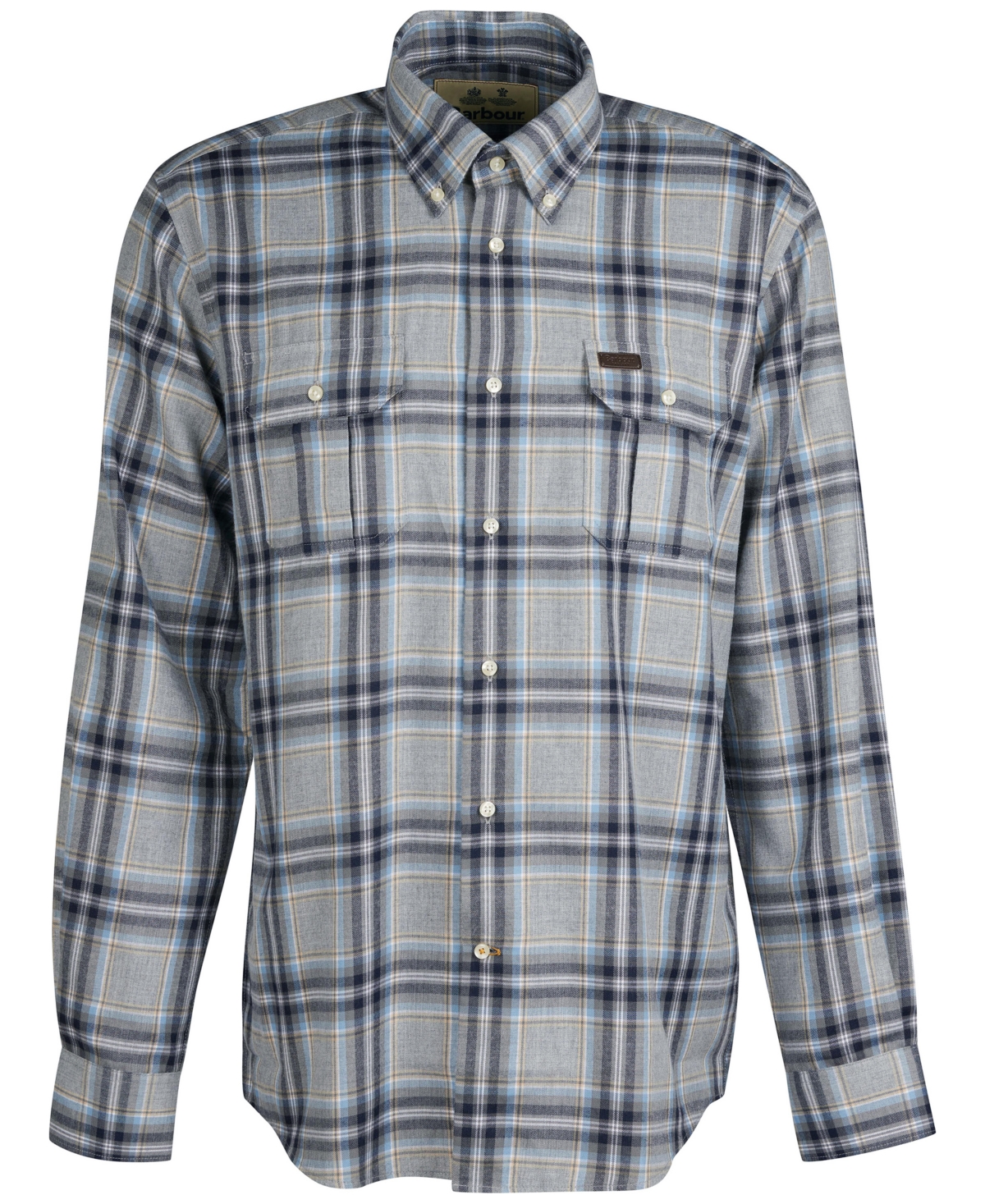 BARBOUR MEN'S SINGSBY TAILORED-FIT TEMPERATURE-REGULATING HIGHLAND CHECK SHIRT