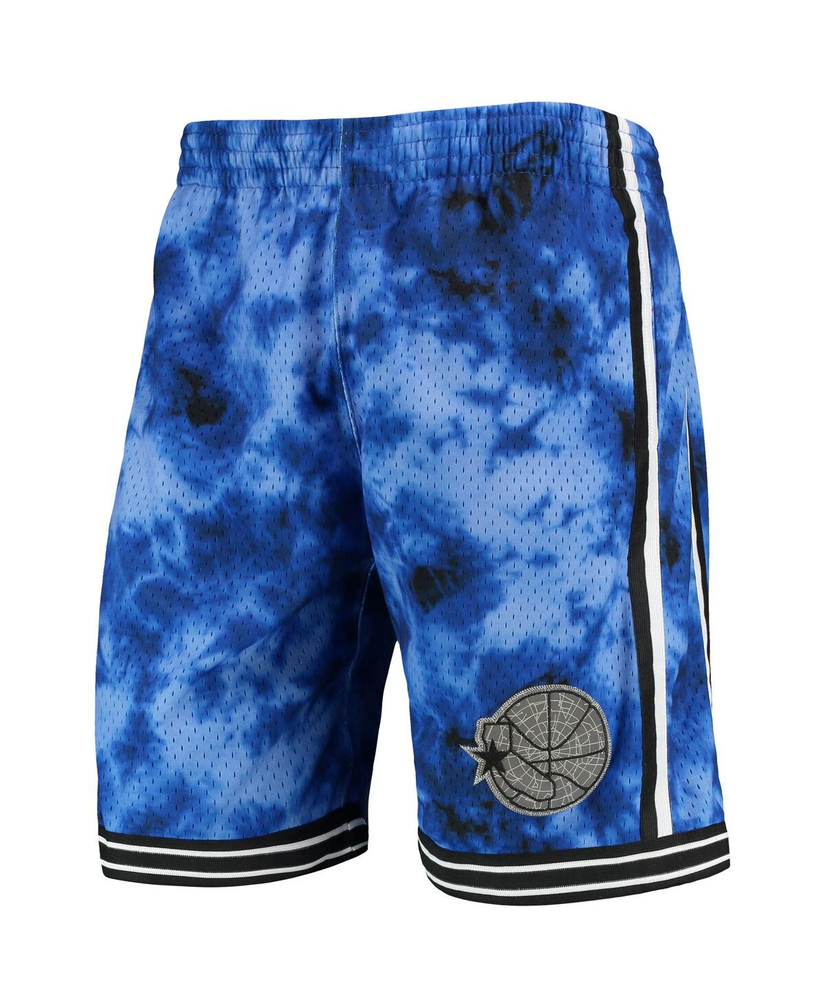 Men's Mitchell & NessGolden State Warriors Hardwood Classics 1995 Galaxy Swingman Shorts - Royal