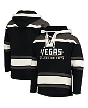 Vegas Golden Knights Sweater Mens Size Medium Gray Black Colorblock Hoodie  Patch