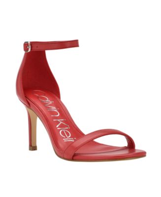 calvin klein women's fairy dress sandals Calvin Klein | Shoes | Calvin Klein Womens Fairy Dress Sandals Black  Leather Medium