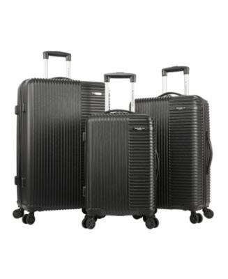 Travelers Club Basette 3-Pc. Hardside Luggage Set, Created for