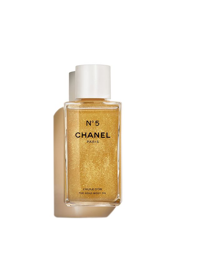 The most luxurious self care item. The CHANEL body oil is liquid gold!