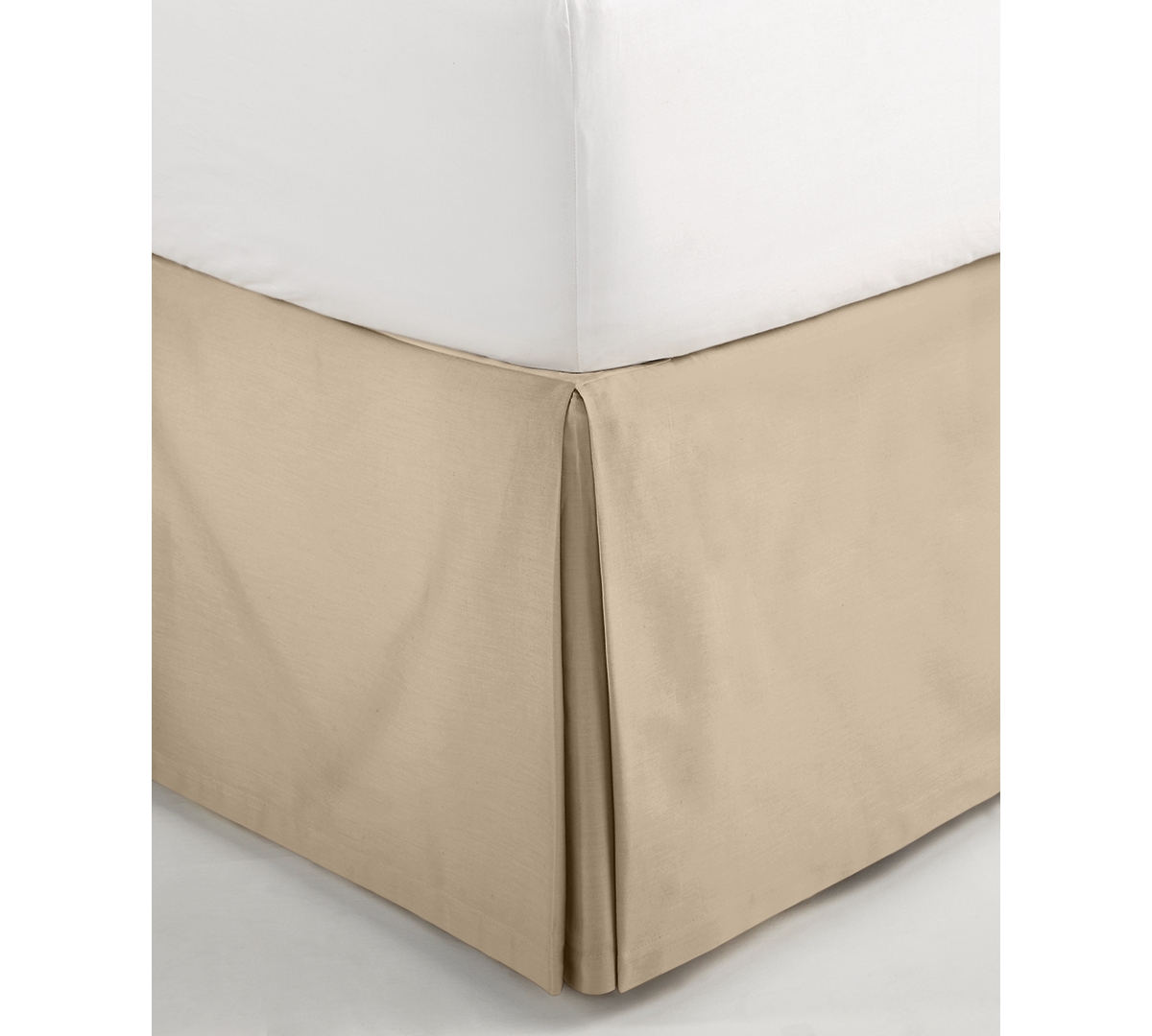 Shop Hotel Collection Glint Bedskirt, Queen, Created For Macy's In Gold
