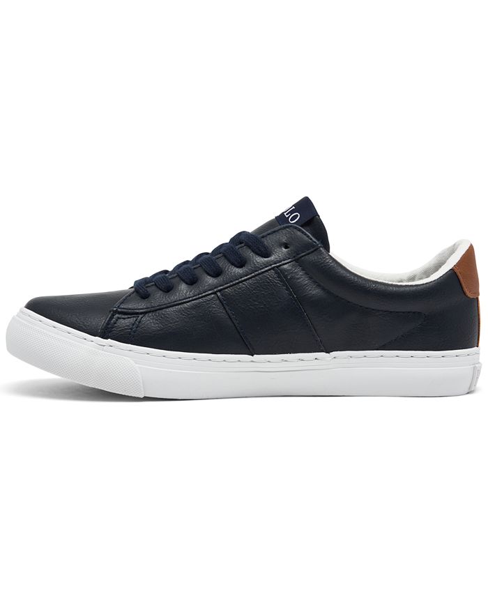Polo Ralph Lauren Big Boys Sayer Casual Sneakers from Finish Line - Macy's