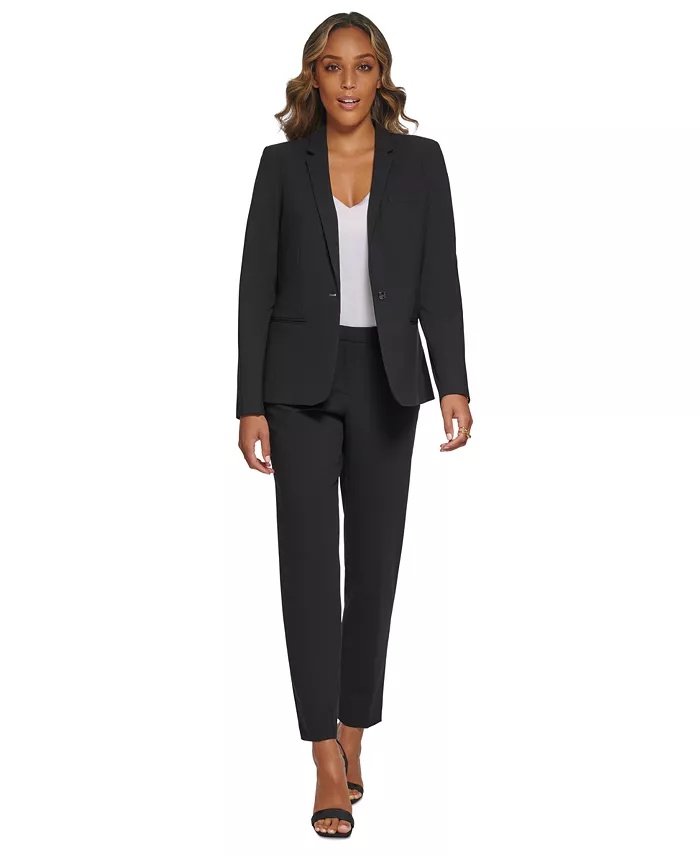 One-Button Blazer - thumbnail 9