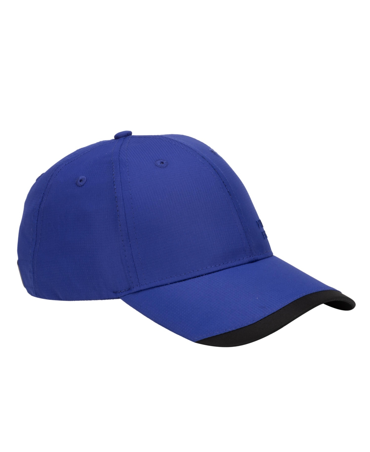 Men's Ripstop Low Profile Baseball Golf Cap, Embroidered Logo - Sodalite Blue