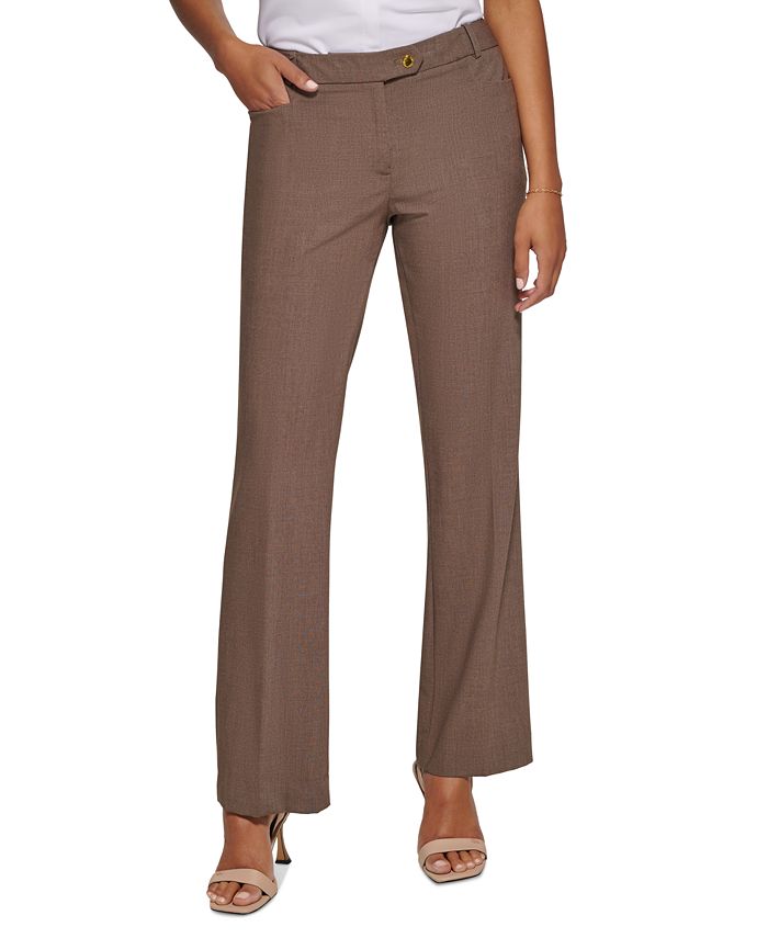 Calvin Klein Modern Fit Trousers & Reviews - Pants & Capris - Women ...