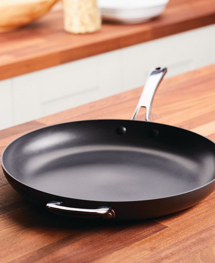 Tefal H9120444 Jamie Oliver, Padella anodizzata Dura, 24 cm, Alluminio, Nero | Leroy Merlin
