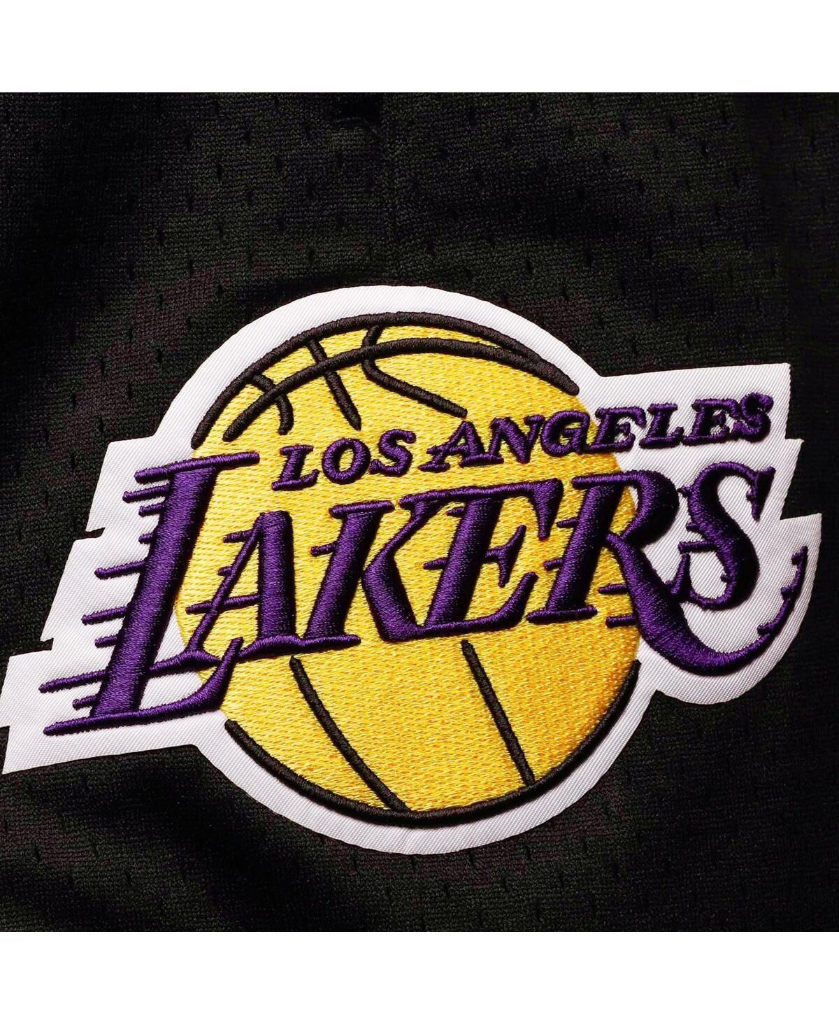 Pro Standard Black Los Angeles Lakers Mesh Capsule Shorts In Black