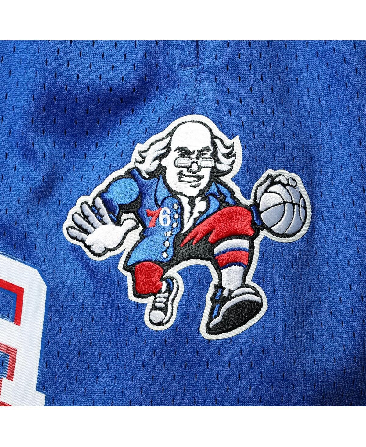 Shop Pro Standard Men's  Royal Philadelphia 76ers Mesh Capsule Shorts