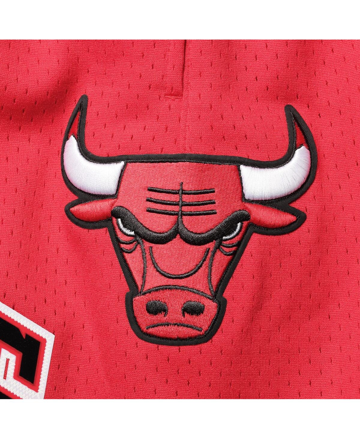 Shop Pro Standard Men's  Red Chicago Bulls Mesh Capsule Shorts