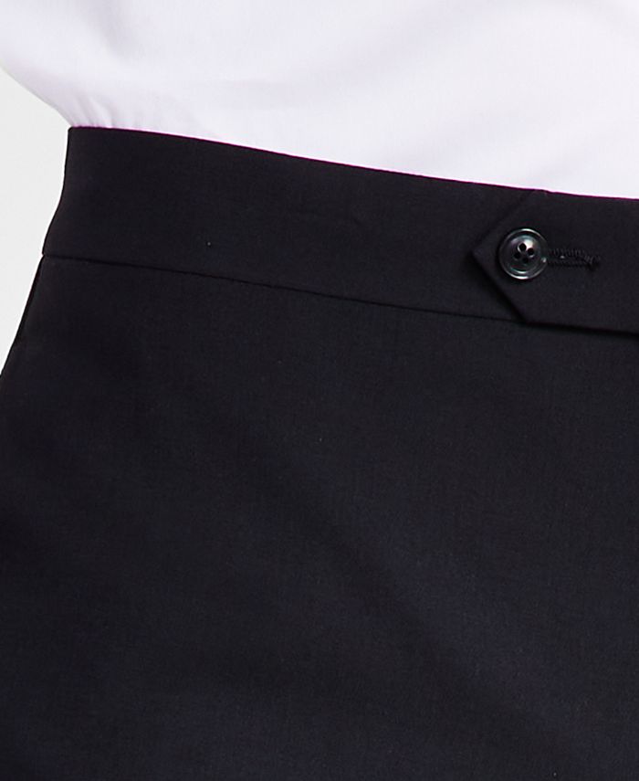 Bar III Men's Slim-Fit Faille-Trim Tuxedo Pants, Created for Macy's ...