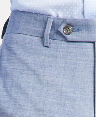 Men's Skinny-Fit Wool-Blend Infinite Stretch Suit Pants