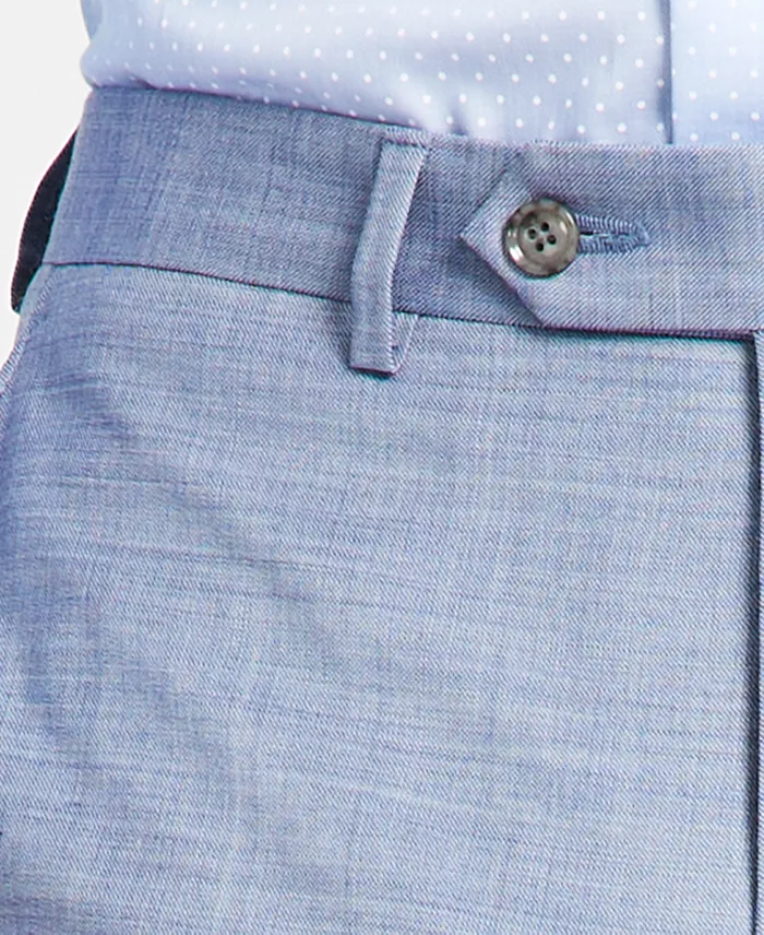 Men's Extra Slim Wool Blend Suit Pants - thumbnail 6