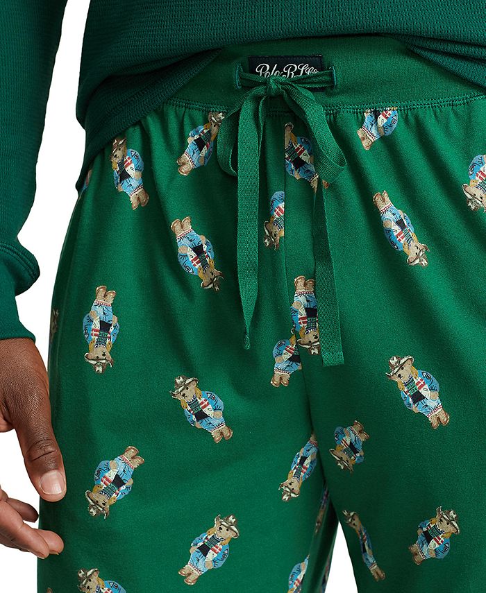 Polo Ralph Lauren Men's Cotton Printed Pajama Joggers Macy's