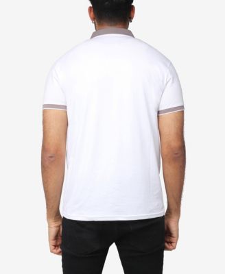 XRAY Men's Short Sleeve Snap-Placket Polo