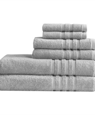 Nurture Microbial Resistant 6-Pc. Bath Towel Set, 30" x  54"