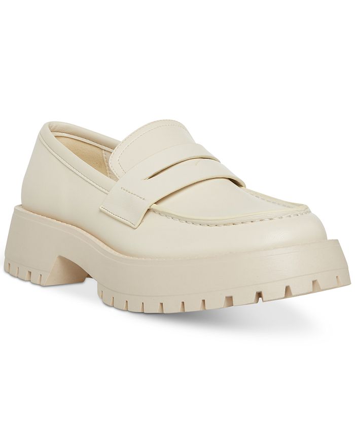 Madden Girl Heather Platform Lug-Sole Loafer Flats & Reviews - Sandals ...