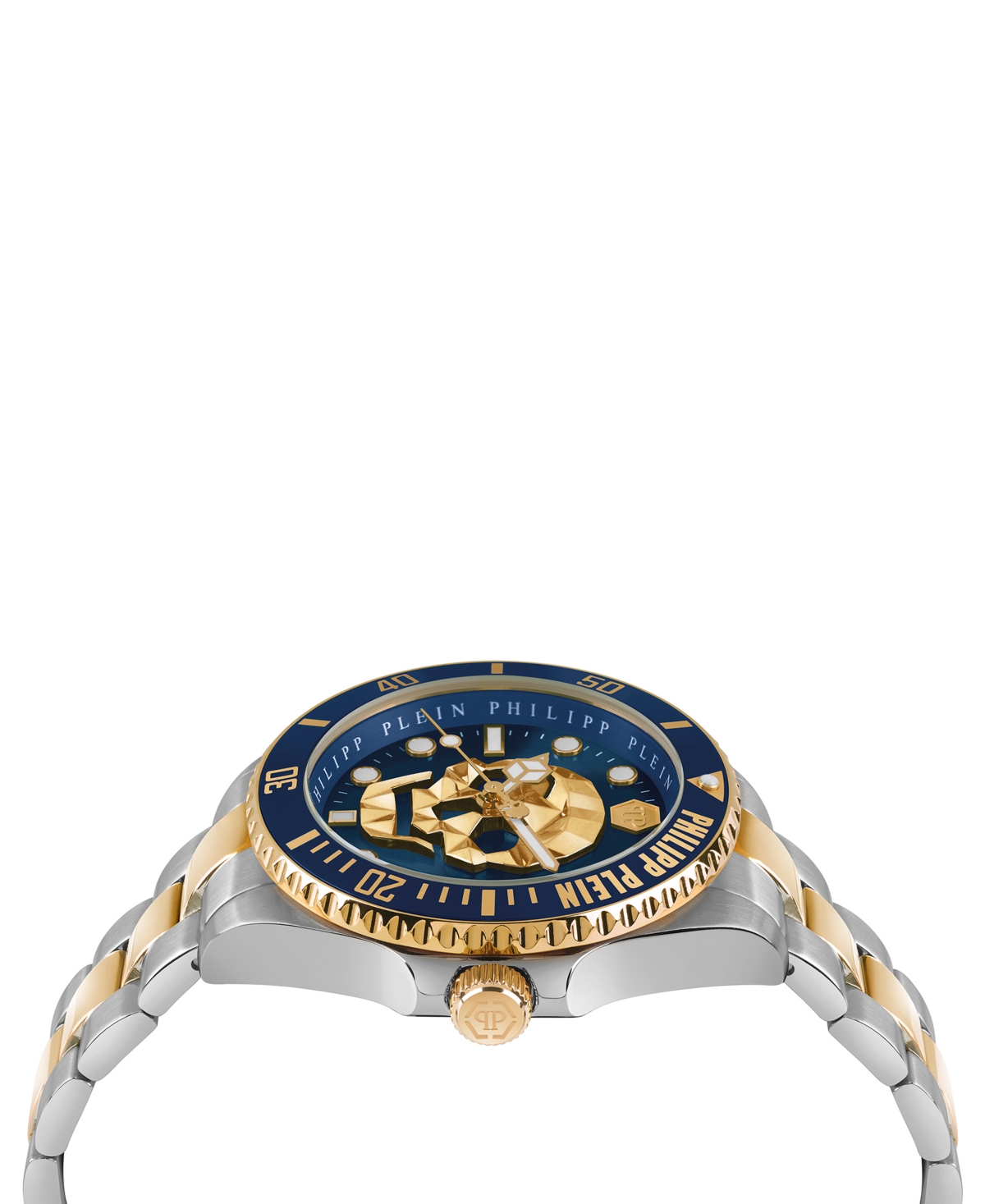 Philipp Plein Men's The $kullStainless Steel Bracelet Watch 44mm - Two Tone