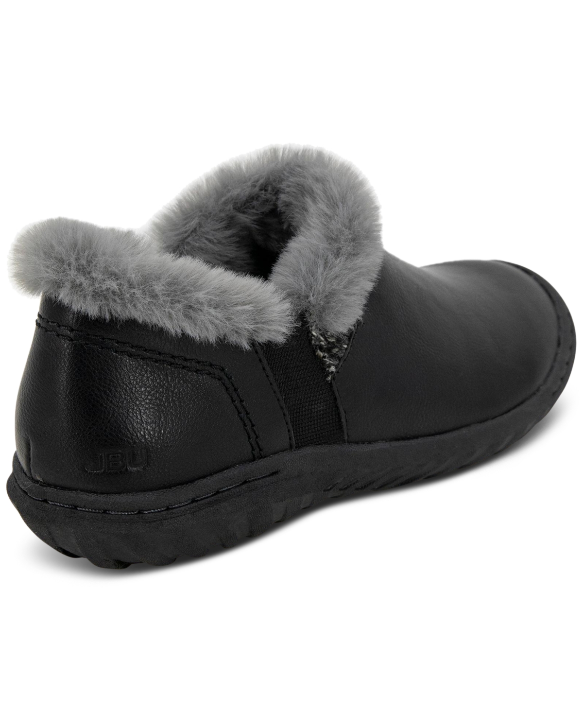 Jbu Women's Jade Slip On Sweater Knit Cozy Flats